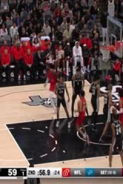 NBA常规赛 开拓者VS马刺 20240127